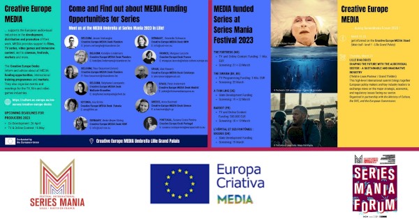 Europa Criativa MEDIA no Series Mania - Europa Criativa
