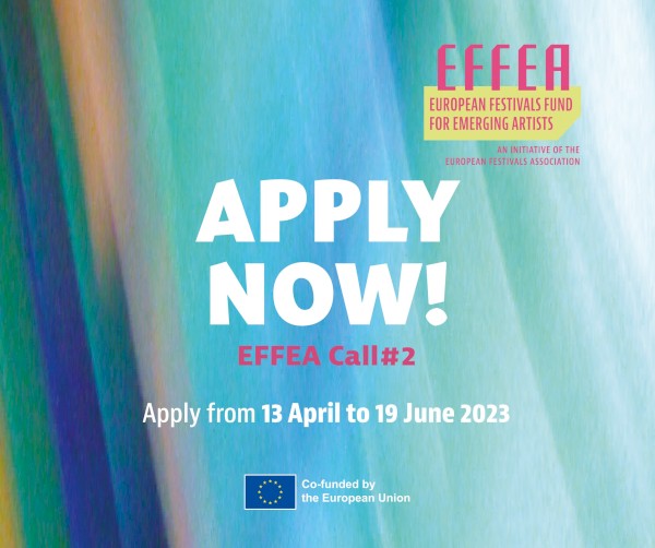 Aberta segunda convocatória para residências EFFEA - European Festivals Fund for Emerging Artists