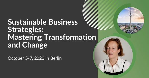 Sessão on-line do workshop “Sustainable Business Strategies: Mastering Transformation and Change” a 25 de Julho