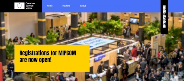 MIPCOM 2023: inscrições abertas para o Stand Europa Criativa MEDIA 