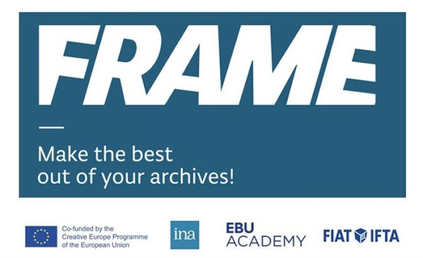 Call FRAME Basics aberta para a área dos arquivos audiovisuais