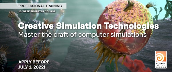 MEDIA Formação: Creative Simulation Technologies - The Animation Workshop com duração de 12 semanas