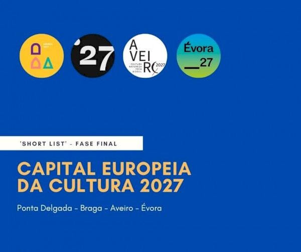 Aveiro, Braga, Évora e Ponta Delgada pré-selecionadas para o título de Capital Europeia da Cultura 2027 em Portugal