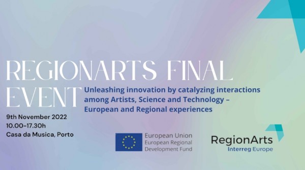 Porto: Europa Criativa presente no RegionArts Final Event